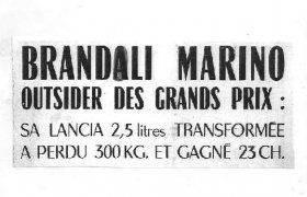 1956 - ARTICOLO SU GIORNALE FRANCESE - INTERAUTO